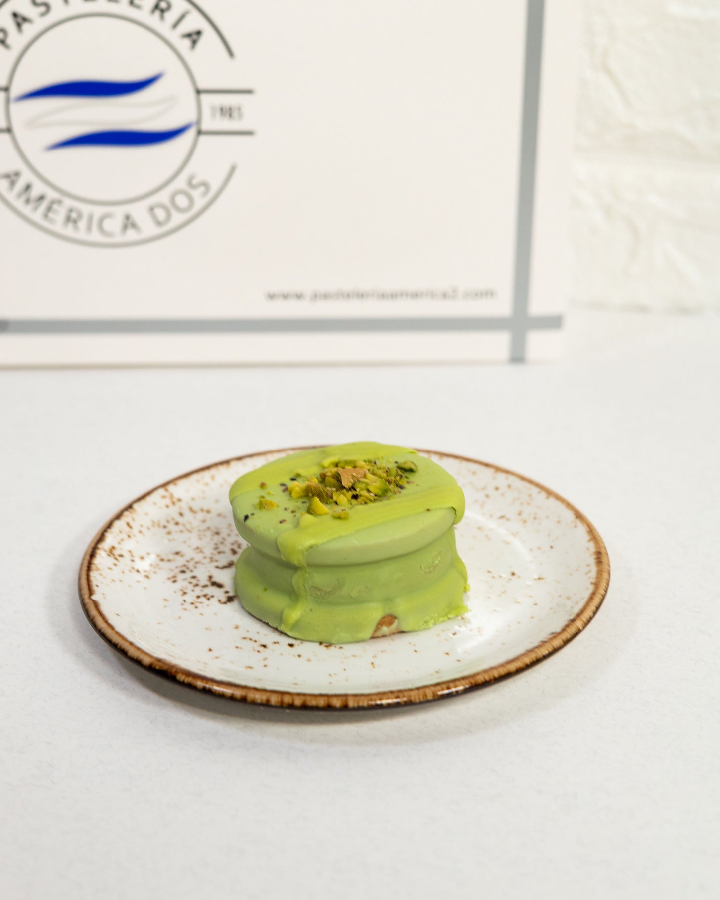 Alfajor de pistacho (individual)