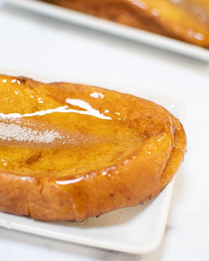 Torrija de leche y miel