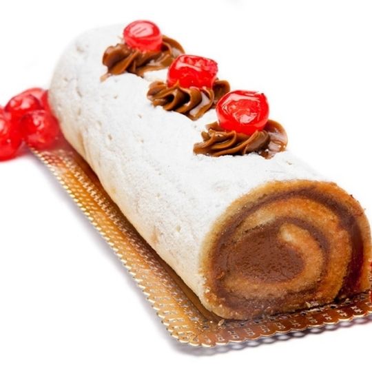 Arrollados de dulce de leche