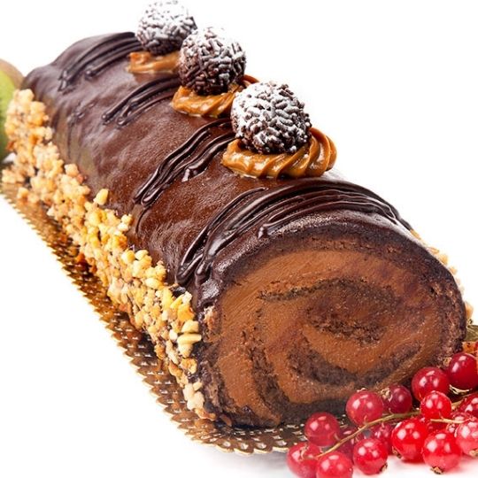 Arrollados de dulce de leche