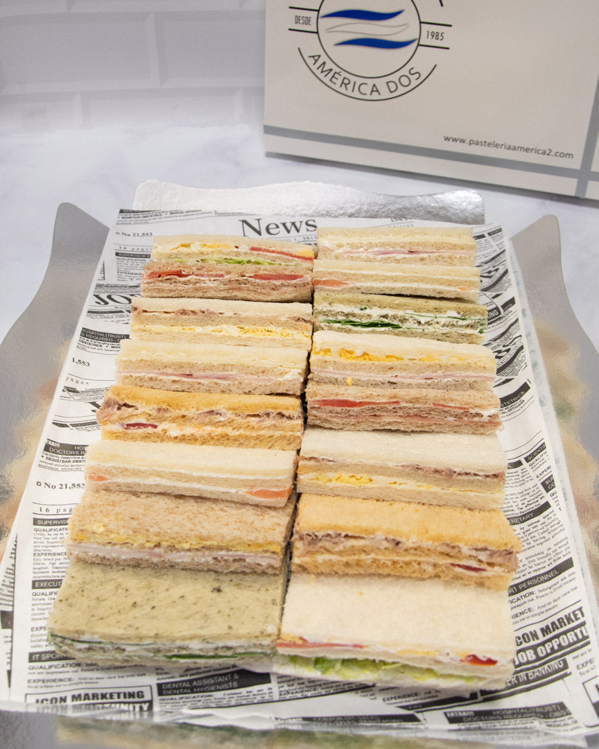 Packs de mini-sándwiches de miga
