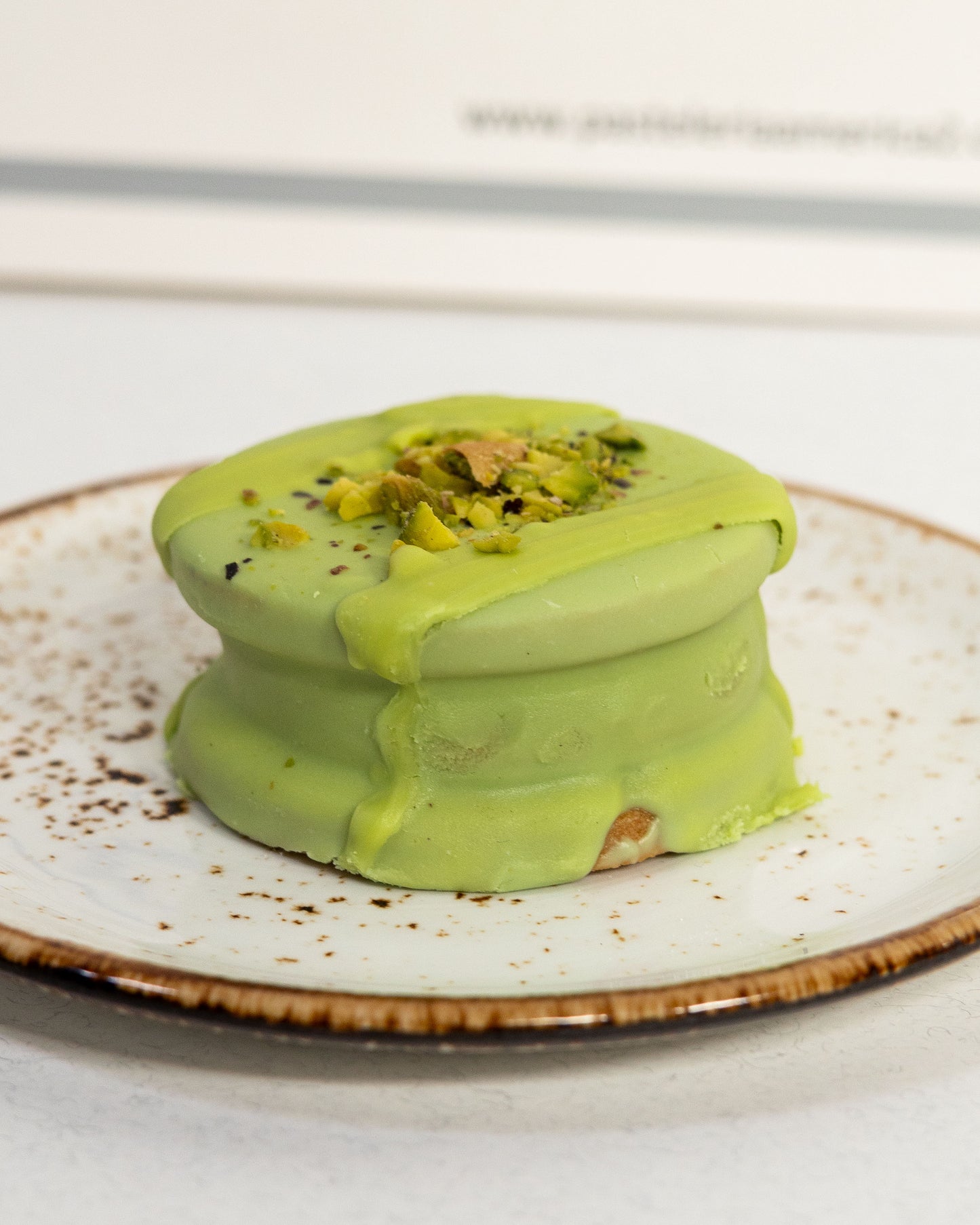 Alfajor de pistacho (individual)