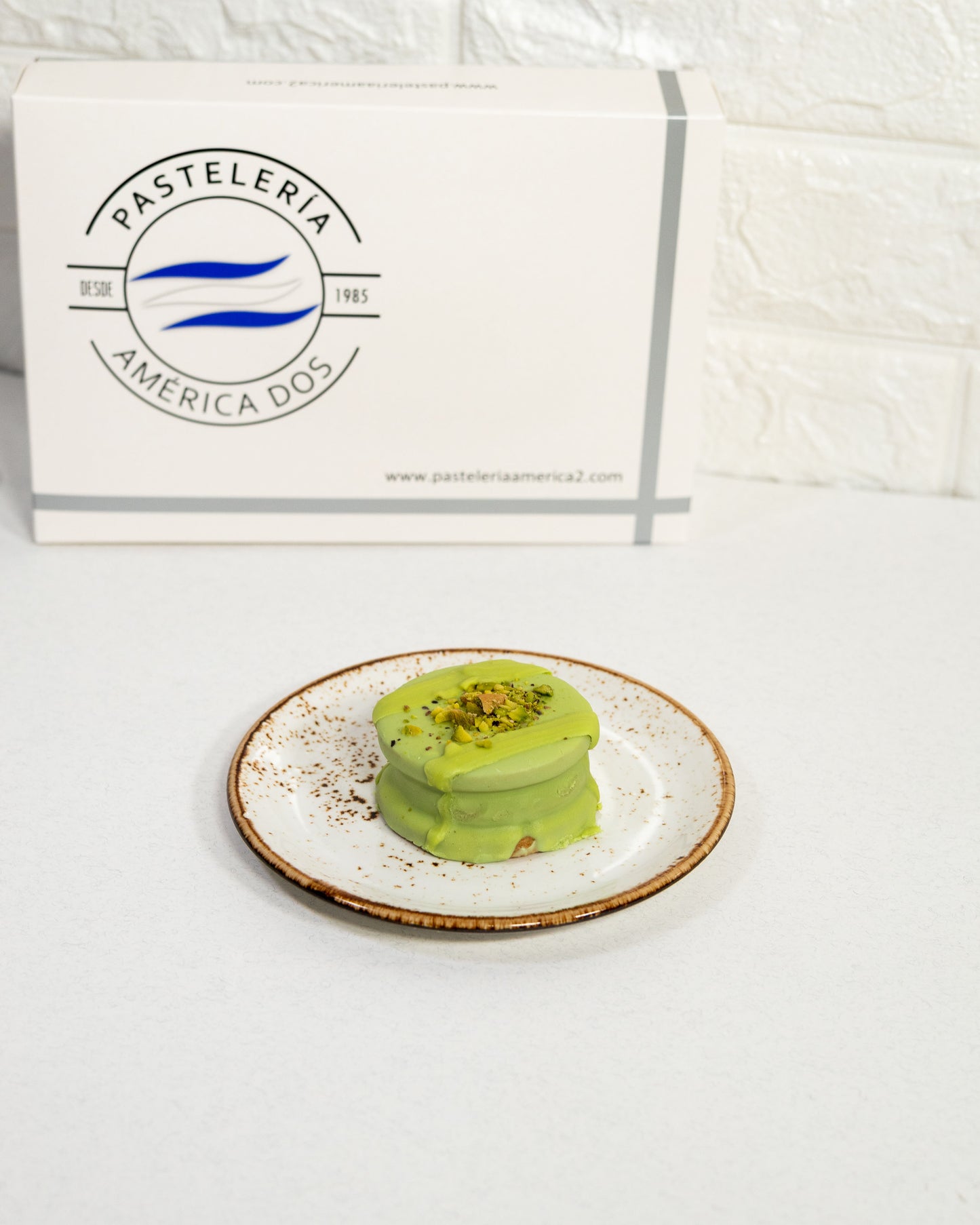 Alfajor de pistacho (individual)