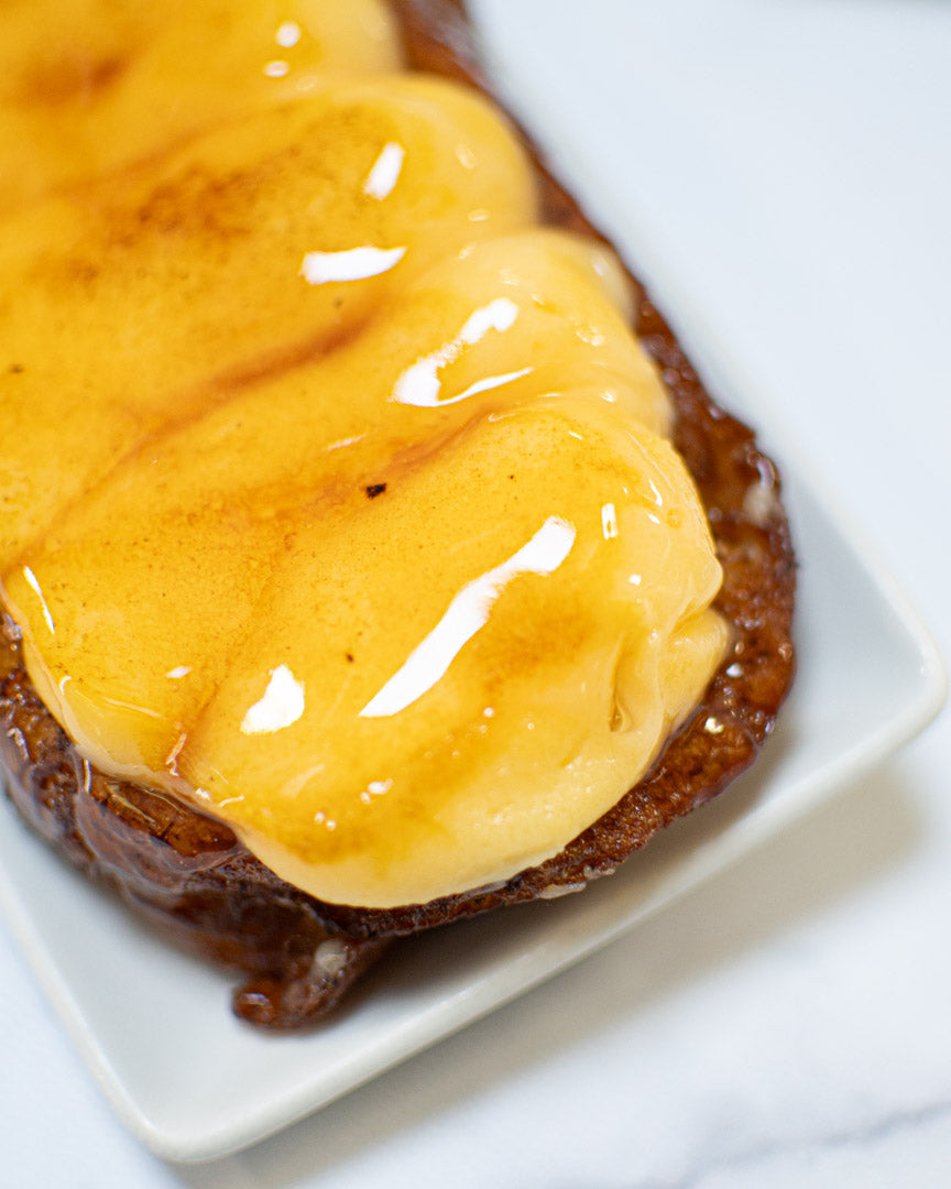 Torrijas de leche con crema catalana