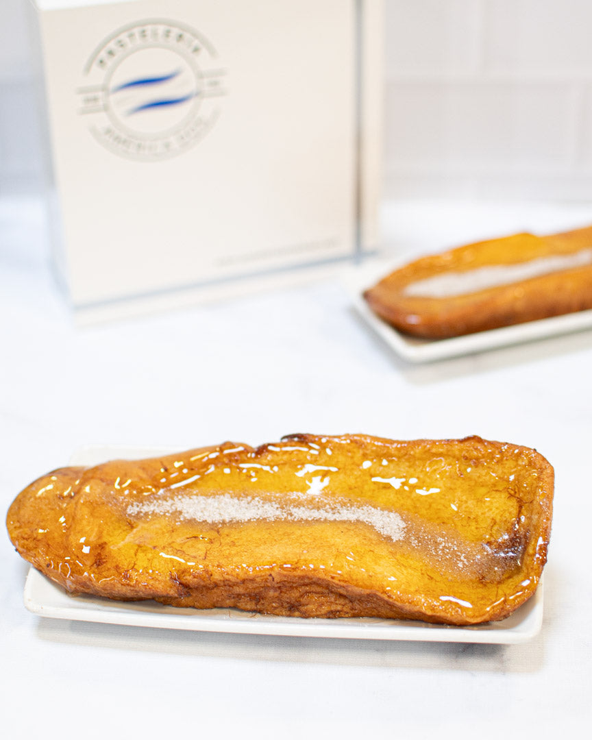 Torrija de leche y miel
